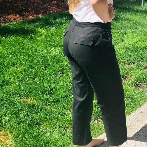 GAP Stretch Black Work Career Pants - Picture 2 of 5